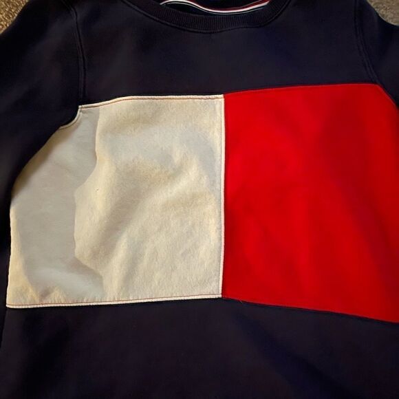 Vintage Tommy Hilfiger Logo Sweatshirt Small - Picture 2 of 5